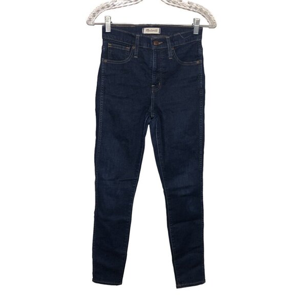 Madewell 10" High-Rise Skinny Jeans in Lucille Wash - Picture 1 of 5
